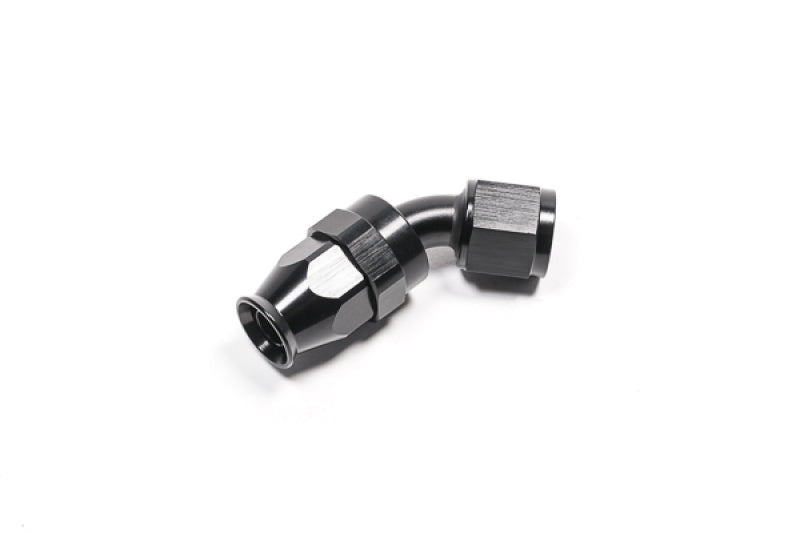 Radium Engineering -8AN 45 Degree PTFE Hose End - Black - Black Ops Auto Works