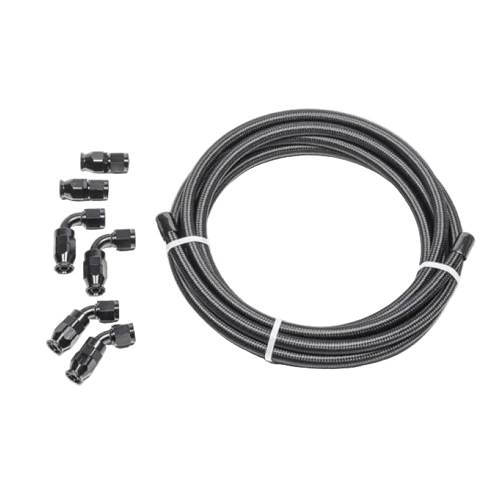 Radium Engineering 8AN Universal PTFE Hose Kit - Black Carbon Radium Engineering RAD20-1208