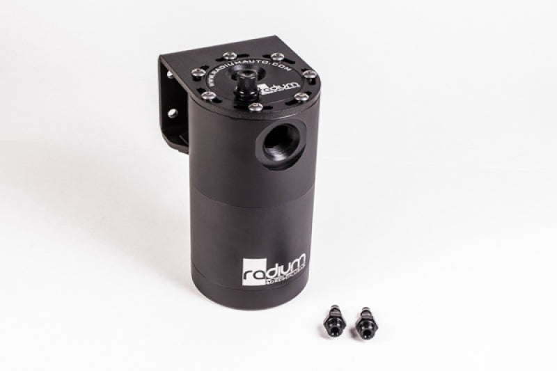 Radium Engineering Air Oil Separator - Universal Kit - Black Ops Auto Works
