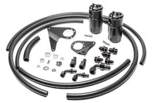Load image into Gallery viewer, Radium Engineering Dual Catch Can Kit 08-16 Mitsubishi Evo Fluid Lock - Black Ops Auto Works
