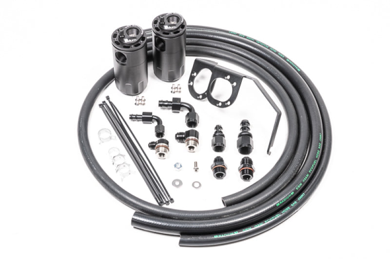 Radium Engineering Dual Catch Can Kit 2015+ Subaru WRX Fluid Lock - Black Ops Auto Works