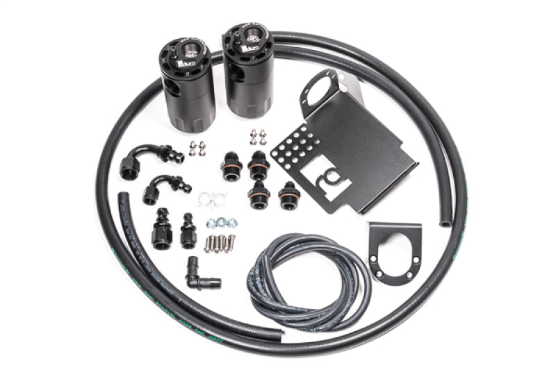 Radium Engineering Dual Catch Can Kit S2000 All RHD and 06-09 LHD Fluid Lock - Black Ops Auto Works