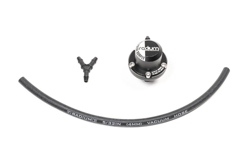 Radium Engineering Fuel Pulse Damper - XR 8AN ORB - Swivel - Black Ops Auto Works
