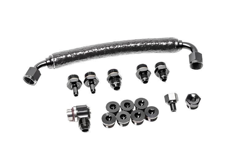 Radium Engineering Fuel Rail Plumbing Audi R8 Lamborghini Huracan - Black Ops Auto Works