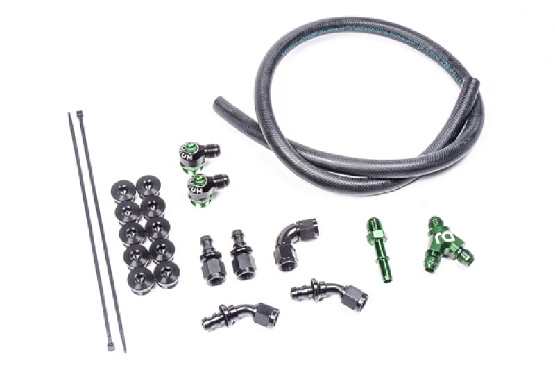 Radium Engineering Fuel Rail Plumbing Kit - GM LSA/LS9 - Black Ops Auto Works