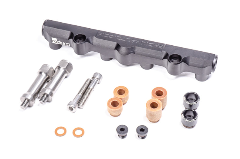 Radium Engineering Mazda 13B-Rew Secondary Top Feed Conversion Fuel Rail - Black Ops Auto Works