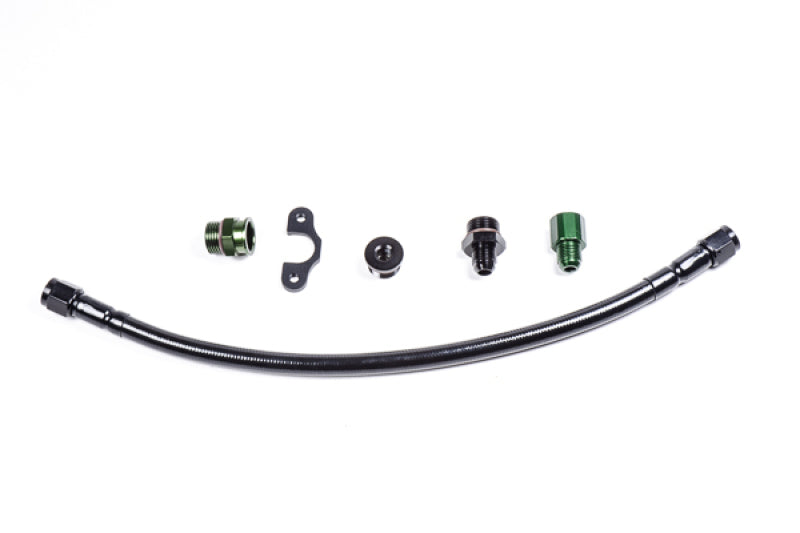 Radium Engineering Mitsubishi Evolution 9 Fuel Rail Plumbing Kit - Black Ops Auto Works