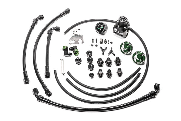 Radium Engineering Nissan R35 GT-R VR38DETT Fuel Rail Plumbing Kit (20-0956-PK)