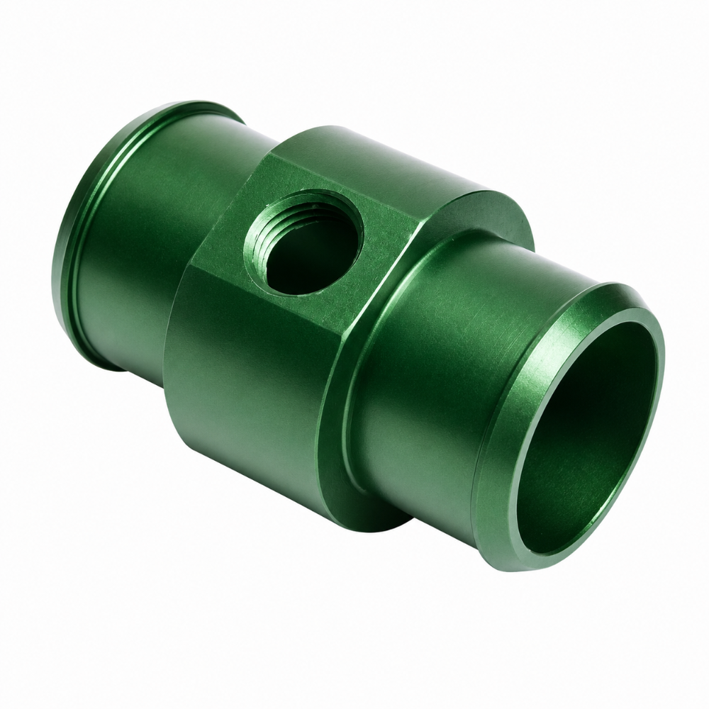 Radium Engineering Universal Hose Barb Adapter For 1-1/4in ID Hose ( w/ 1/4NPT Port) - Green - Radium Engineering 14-0058