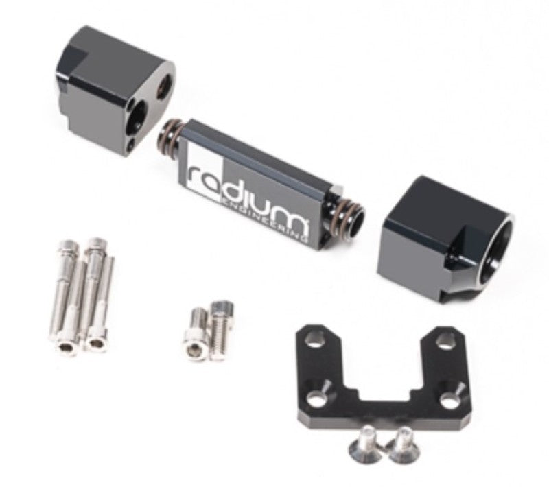 Radium Split-Flow Flex Fuel Sensor Adapter - Radium Engineering 20-0589
