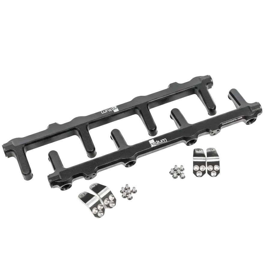 Radium Engineering CNC Aluminum Fuel Rail Set for GM Vortec 8100 Big Block - Radium Engineering 20-0862