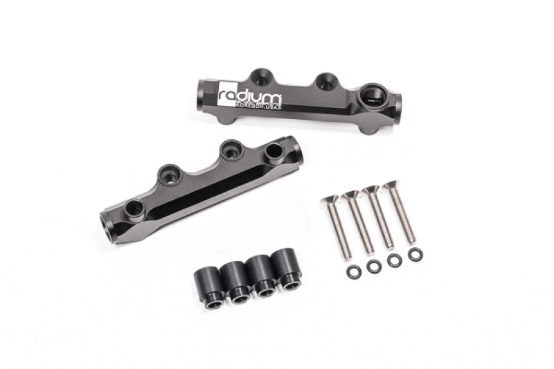 Radium Engineering Subaru WRX/STI EJ-Series Engines Top Feed Fuel Rails (w/ Top Port) - Black Ops Auto Works
