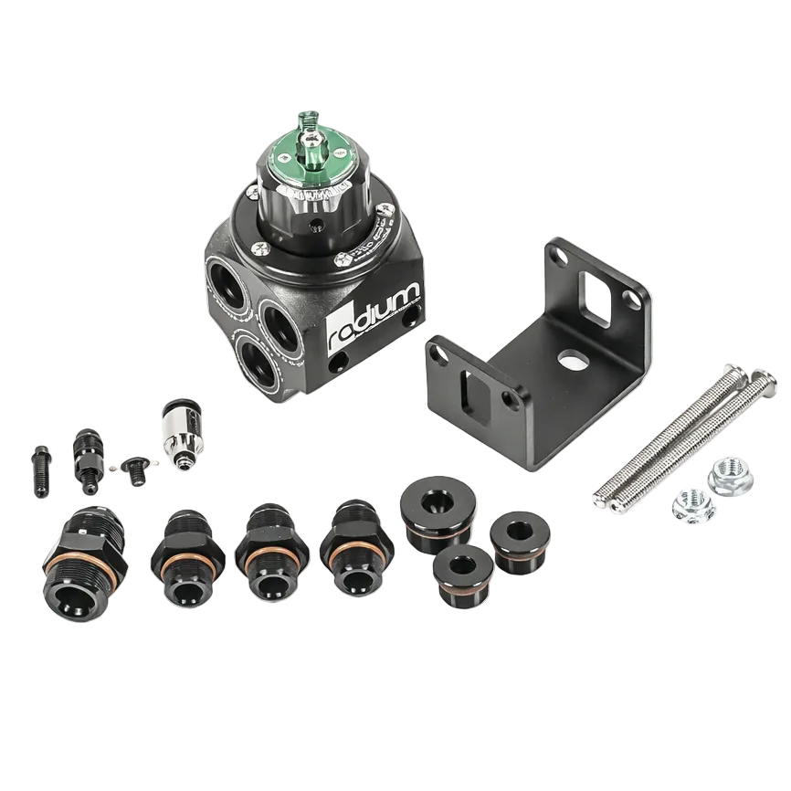 Radium green MPR universal multi-port regulator full view