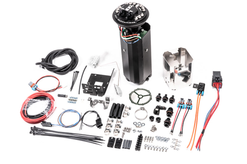 Radium Nissan R32 GT-R Fuel Hanger Surge Tank Walbro or AEM 50-1200 - Pumps Not Included - Black Ops Auto Works