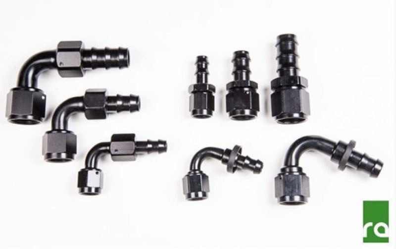 Radium Pushlok Hose End 10AN 60deg - Black Ops Auto Works