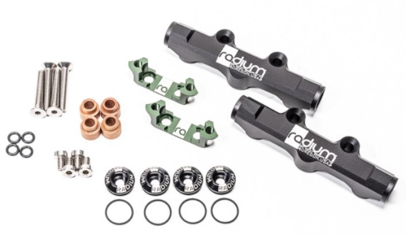 Radium Subaru EJ V1-2 Top Feed Conversion Fuel Rails V1-2 - Black Ops Auto Works