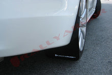 Load image into Gallery viewer, Rally Armor 07-17 Mitsubishi Lancer Black UR Mud Flap w/ White Logo - Black Ops Auto Works