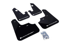Load image into Gallery viewer, Rally Armor 07-17 Mitsubishi Lancer Black UR Mud Flap w/ White Logo - Black Ops Auto Works