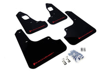 Load image into Gallery viewer, Rally Armor 08-17 Mitsubishi EVO X Black UR Mud Flap w/ Red Logo - Black Ops Auto Works