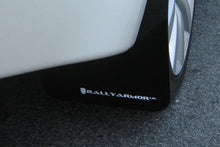 Load image into Gallery viewer, Rally Armor 08-17 Mitsubishi EVO X Black UR Mud Flap w/ White Logo - Black Ops Auto Works