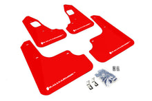 Load image into Gallery viewer, Rally Armor 08-17 Mitsubishi EVO X Red UR Mud Flap w/ White Logo - Black Ops Auto Works