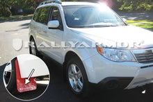 Load image into Gallery viewer, Rally Armor 09-13 Subaru Forester Red UR Mud Flap w/ White Logo - Black Ops Auto Works