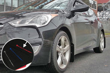 Load image into Gallery viewer, Rally Armor 12-18 Hyundai Veloster Black UR Mud Flap w/ Red Logo - Black Ops Auto Works