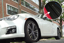 Load image into Gallery viewer, Rally Armor 13-17 Subaru BRZ / Scion FR-S Black UR Mud Flap w/ Grey Logo - Black Ops Auto Works