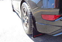 Load image into Gallery viewer, Rally Armor 13-19 USDM Ford Fiesta ST Black UR Mud Flap w/ Silver Logo - Black Ops Auto Works