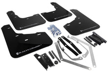 Load image into Gallery viewer, Rally Armor 13-19 USDM Ford Fiesta ST Black UR Mud Flap w/ Silver Logo - Black Ops Auto Works