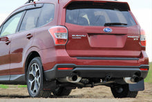Load image into Gallery viewer, Rally Armor 14-18 Subaru Forester Black Mud Flap w/ Grey Logo - Black Ops Auto Works