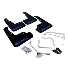 Load image into Gallery viewer, Rally Armor 15-21 Subaru WRX &amp; STI Black Mud Flap Blue Altered Font Logo - Rally Armor MF32-UR-BLK/BL-X