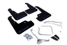 Load image into Gallery viewer, Rally Armor 15-21 Subaru WRX/STI (Sedan ONLY) Black UR Mud Flap w/ Light Blue Logo - Black Ops Auto Works