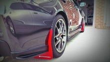 Load image into Gallery viewer, Rally Armor 15-21 Subaru WRX/STI (Sedan ONLY) Black UR Mud Flap w/ Silver Logo - Black Ops Auto Works