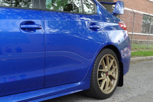Load image into Gallery viewer, Rally Armor 15-21 Subaru WRX/STI (Sedan ONLY) Black UR Mud Flap w/ Silver Logo - Black Ops Auto Works