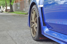 Load image into Gallery viewer, Rally Armor 15-21 Subaru WRX/STI (Sedan ONLY) Black UR Mud Flap w/ Silver Logo - Black Ops Auto Works
