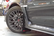 Load image into Gallery viewer, Rally Armor 15-21 Subaru WRX/STI (Sedan ONLY) Black UR Mud Flap w/ Silver Logo - Black Ops Auto Works