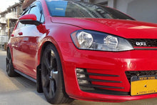Load image into Gallery viewer, Rally Armor 15-21 VW Golf/GTI/TSI Black UR Mud Flap w/ White Logo - Black Ops Auto Works