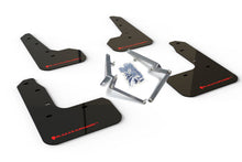 Load image into Gallery viewer, Rally Armor 17-19 Honda Civic Sport &amp; Touring (Hatch) Black UR Mud Flap w/ Red Logo - Black Ops Auto Works