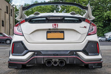 Load image into Gallery viewer, Rally Armor 17-21 Honda Civic Type R Black UR Mud Flap w/ White Logo - Black Ops Auto Works