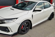 Load image into Gallery viewer, Rally Armor 17-21 Honda Civic Type R Black UR Mud Flap w/ White Logo - Black Ops Auto Works