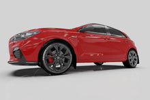 Load image into Gallery viewer, Rally Armor 19-21 Hyundai Elantra N Line Red UR Mud Flap w/ Black Logo-Mud Flaps-Rally Armor-MF59-UR-RD/BLK-