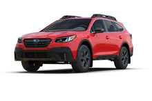 Load image into Gallery viewer, Rally Armor 20-22 Subaru Outback Black UR Mud Flap w/ White Logo - Black Ops Auto Works