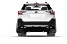 Load image into Gallery viewer, Rally Armor 20-22 Subaru Outback Black UR Mud Flap w/ White Logo - Black Ops Auto Works