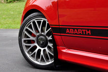 Load image into Gallery viewer, Rally Armor 2012-18 Fiat 500 (Pop/Sport/Lounge/Abarth) Red Mud Flap w/ White Logo - Black Ops Auto Works