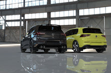 Load image into Gallery viewer, Rally Armor 2022 MK8 Volkswagen Golf GTI/R Black UR Mud Flap w/ Gray Logo - Black Ops Auto Works