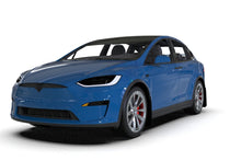 Load image into Gallery viewer, Rally Armor 2022 Tesla Model X Black UR Mud Flap w/ White Logo - Black Ops Auto Works