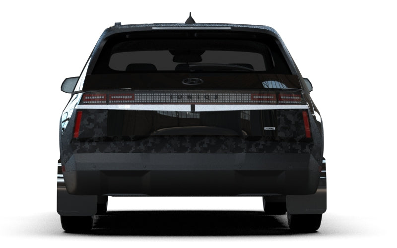 Rally Armor 2025 Hyundai Ioniq 5 XRT Black Mud Flap White Logo Rally Armor RALMF127-UR-BLK-WH