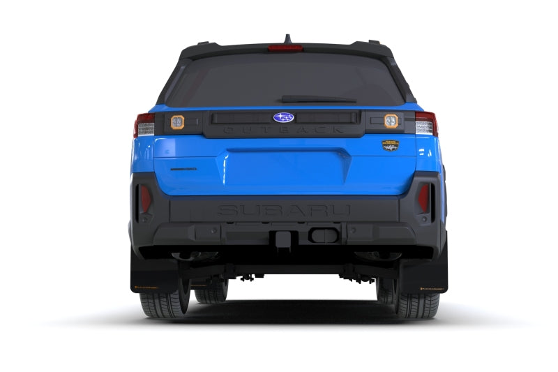 Rally Armor Rally Armor 2026 Subaru Outback Black UR Mud Flap w/Orange Logo