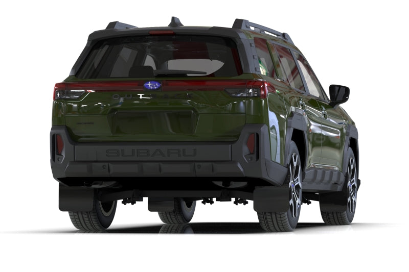 Rally Armor Rally Armor 2026 Subaru Outback (Incl. Wilderness) Black Mud Flap - Metallic Black Logo